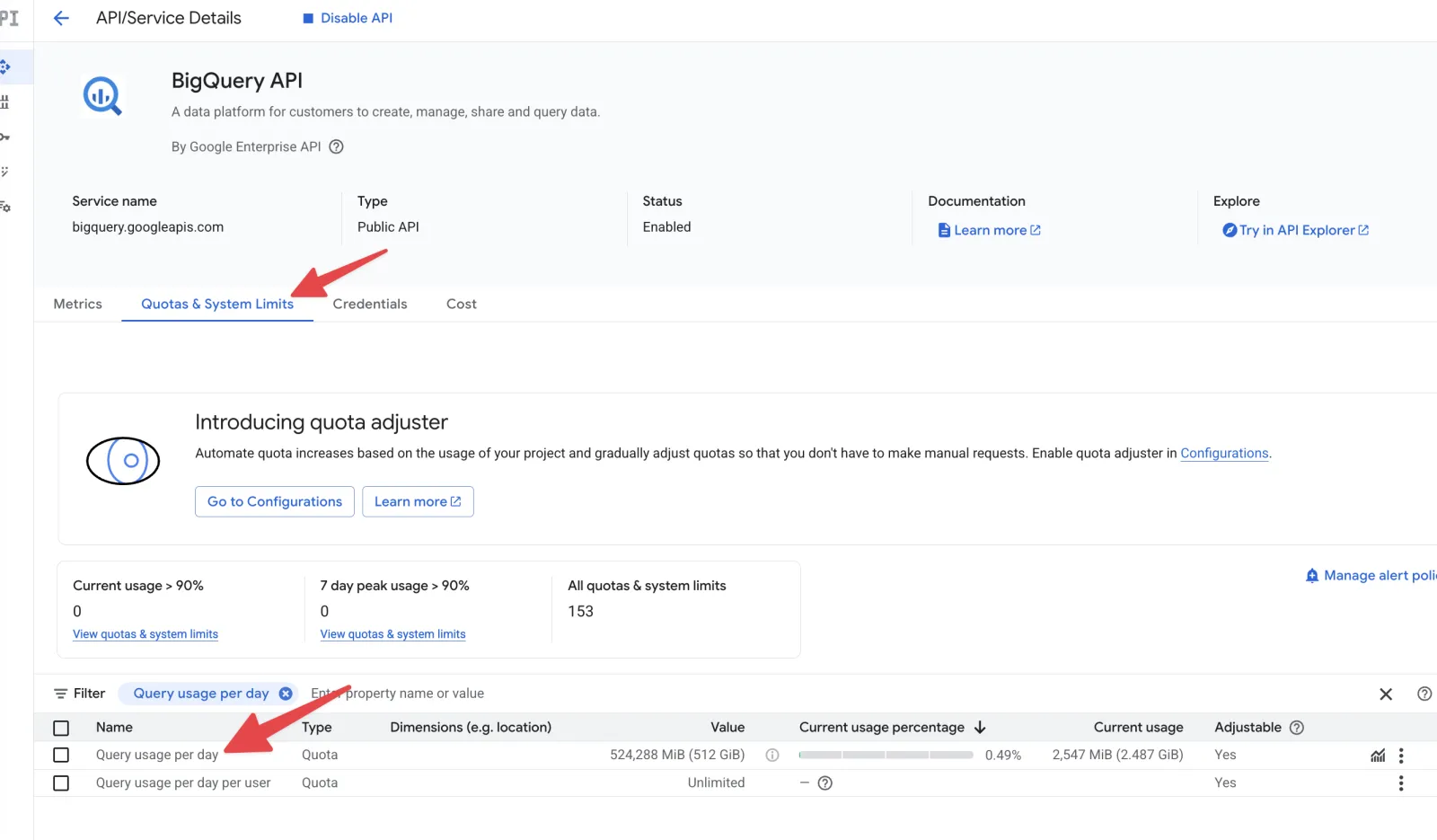 BigQuery Comment éviter une facture de 30 000€ en limitant vos quotas : illustration 4