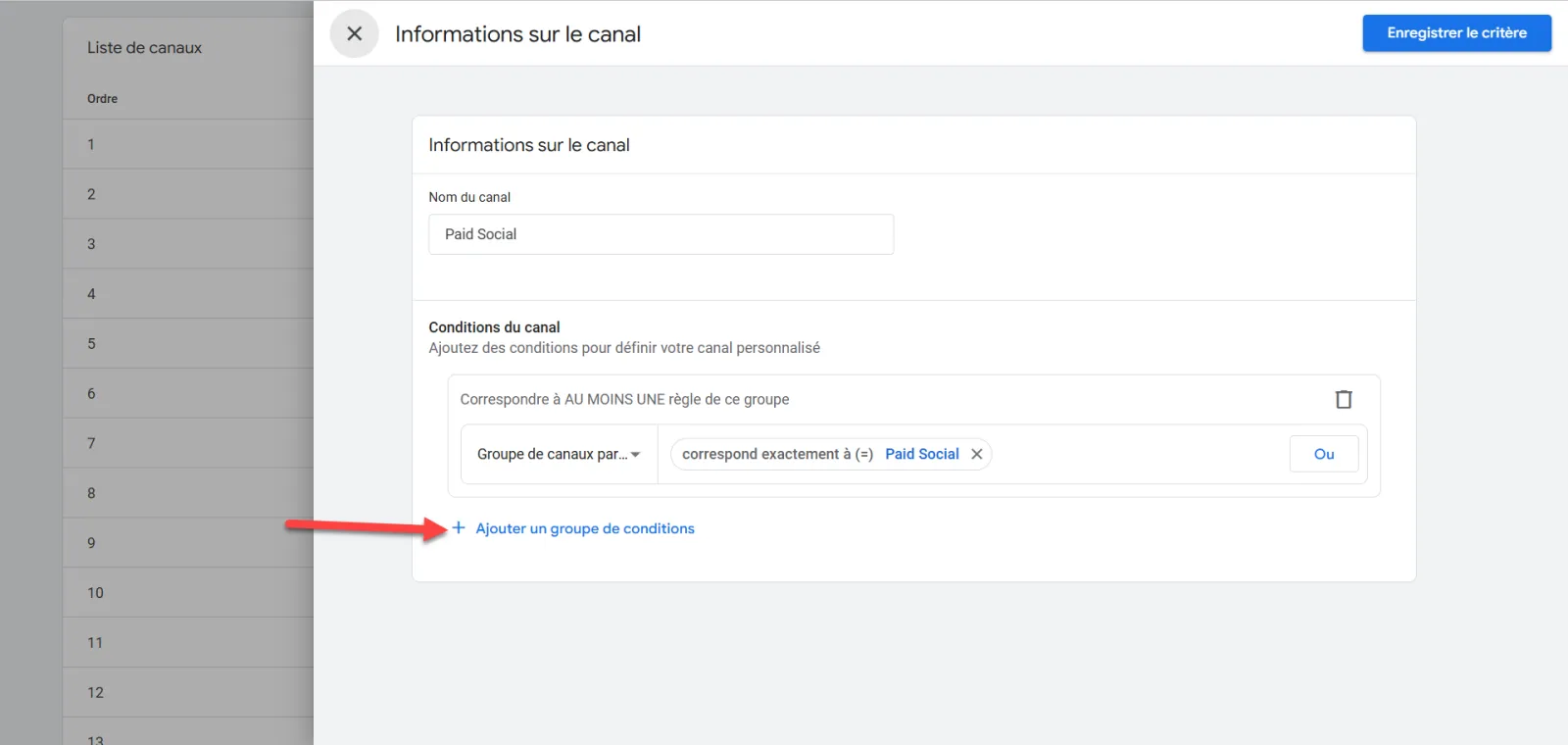 Procédure technique EN 4 ÉTAPES pour corriger l'attribution avec des canaux personnalisés dans GA-4 : illustration 14