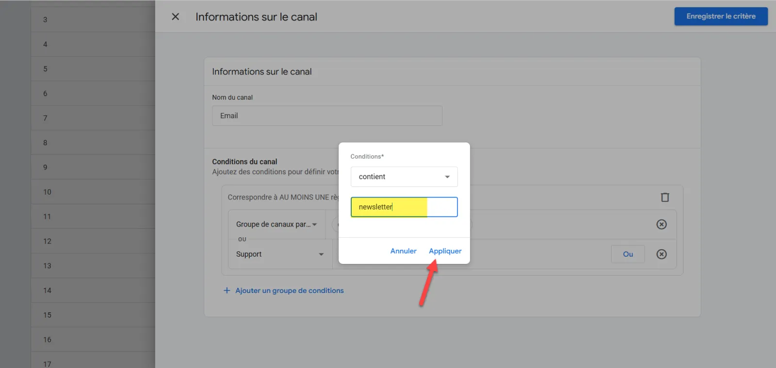 Procédure technique EN 4 ÉTAPES pour corriger l'attribution avec des canaux personnalisés dans GA-4 : illustration 24