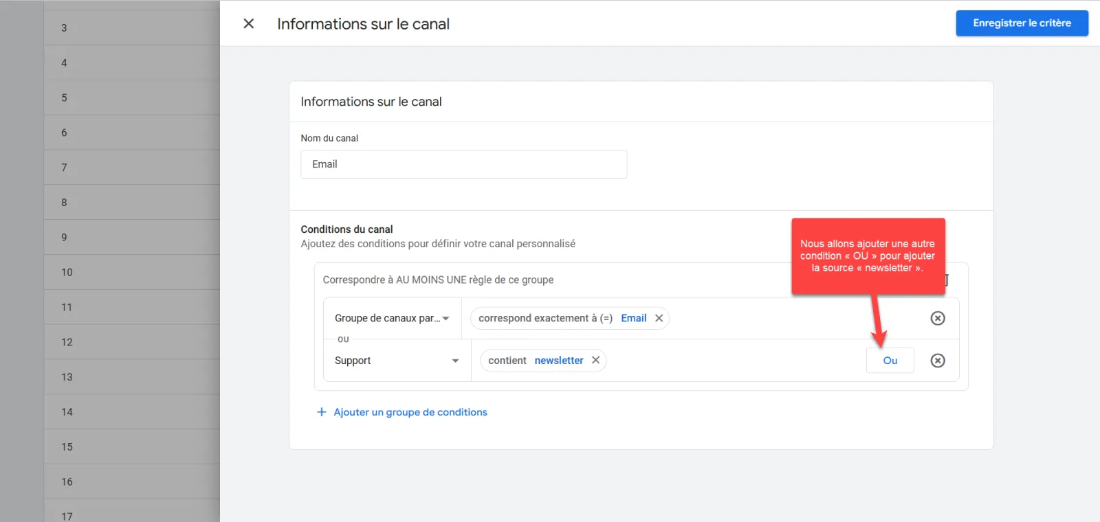 Procédure technique EN 4 ÉTAPES pour corriger l'attribution avec des canaux personnalisés dans GA-4 : illustration 25