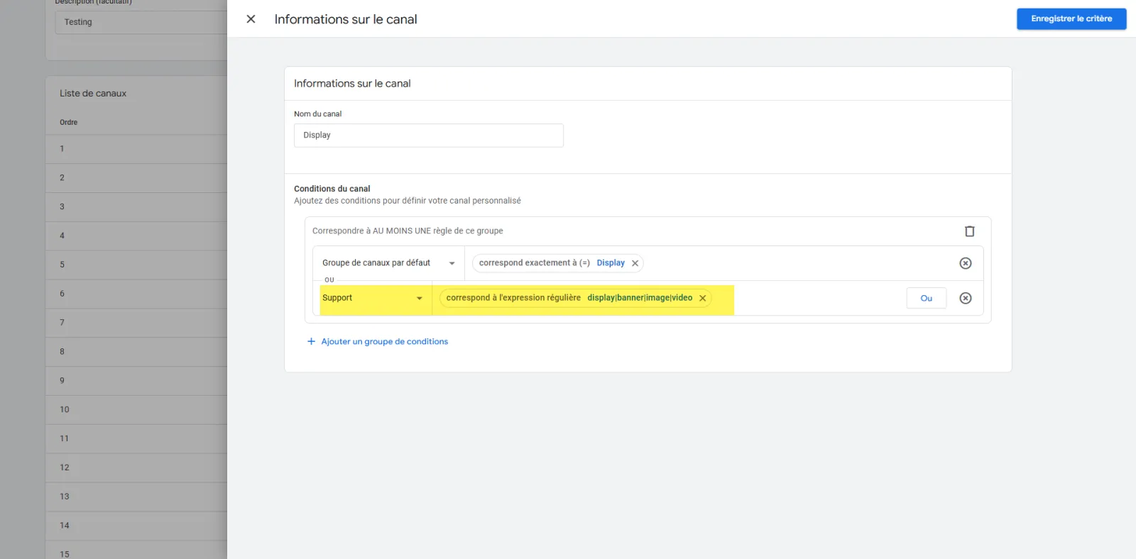 Procédure technique EN 4 ÉTAPES pour corriger l'attribution avec des canaux personnalisés dans GA-4 : illustration 28