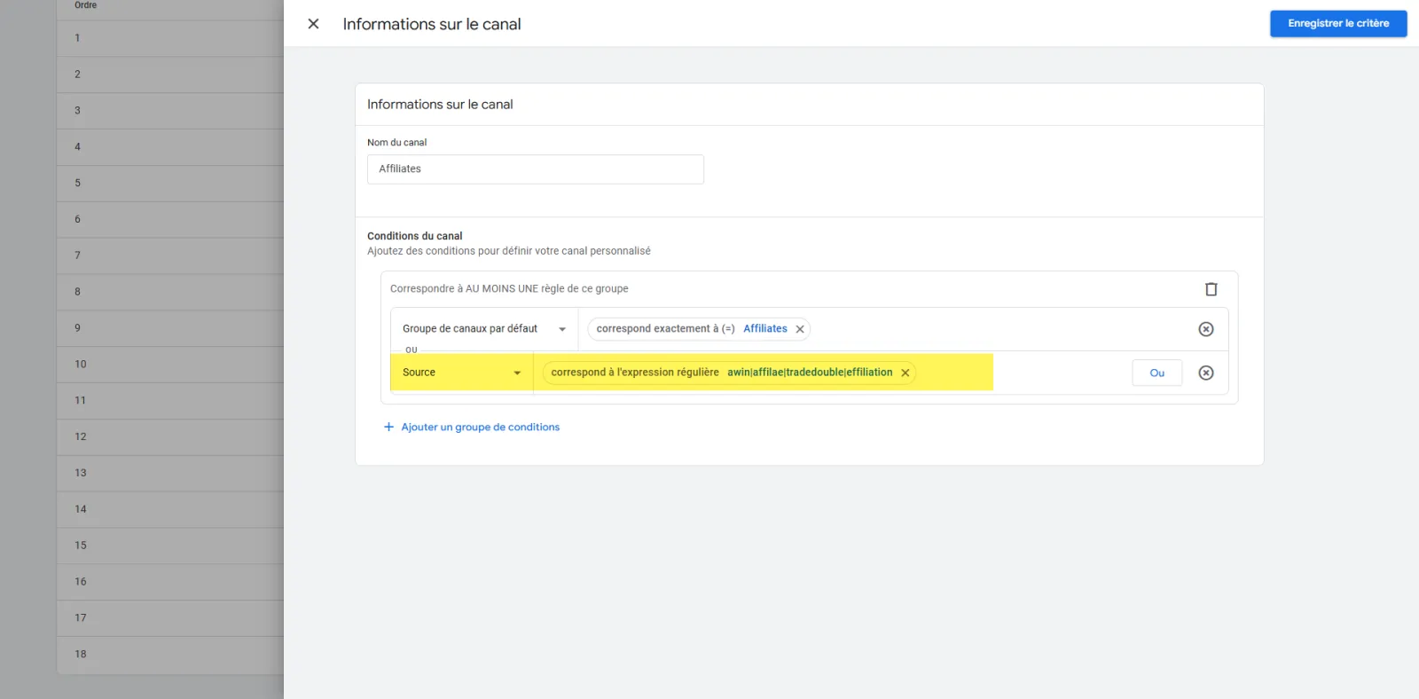 Procédure technique EN 4 ÉTAPES pour corriger l'attribution avec des canaux personnalisés dans GA-4 : illustration 29