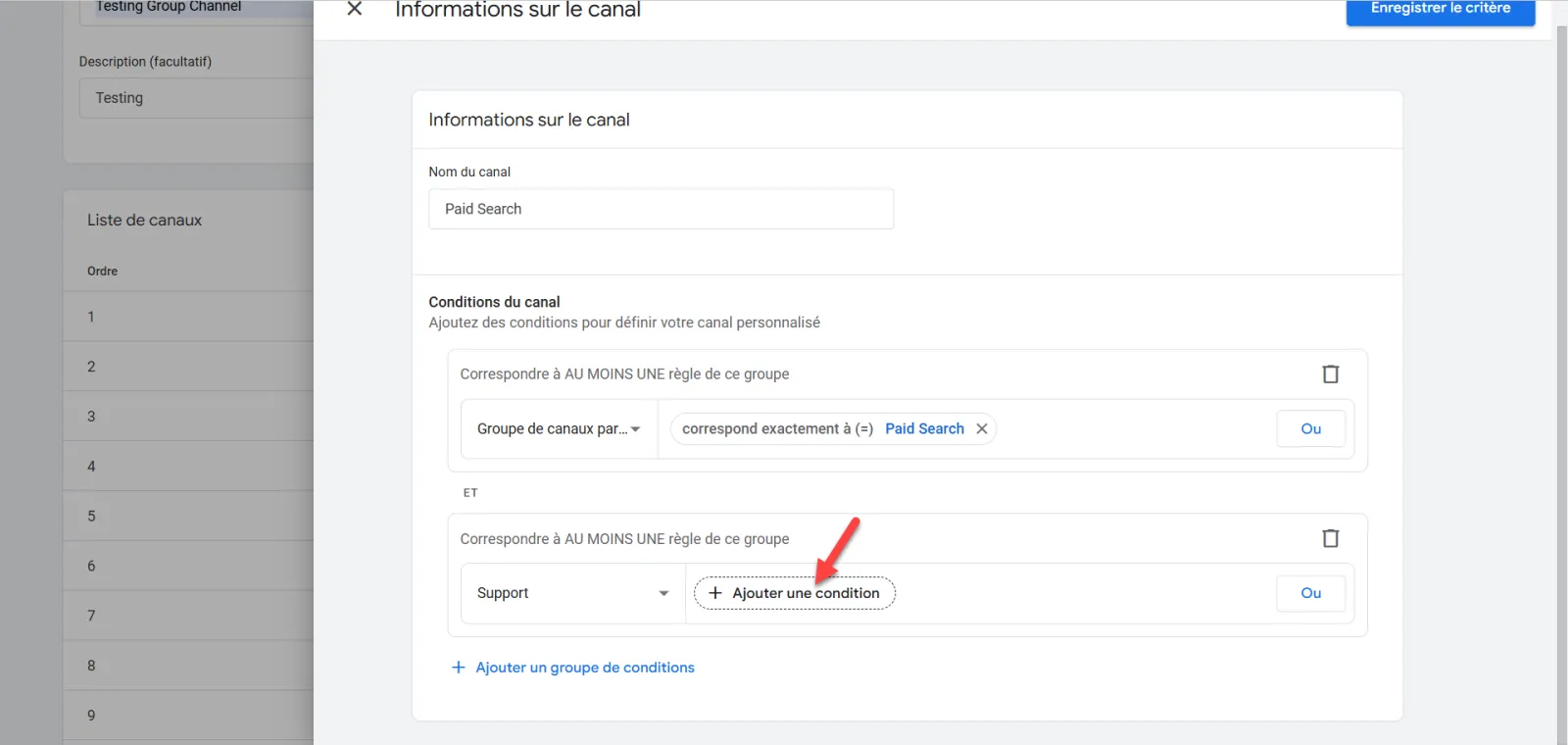 Procédure technique EN 4 ÉTAPES pour corriger l'attribution avec des canaux personnalisés dans GA-4 : illustration 8